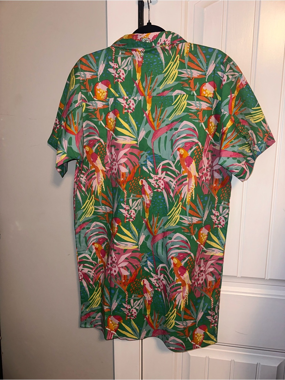NWT‎ Michelle McDowell Size Small Tropical Button-Front Shirt Dress in - Picture 15 of 15